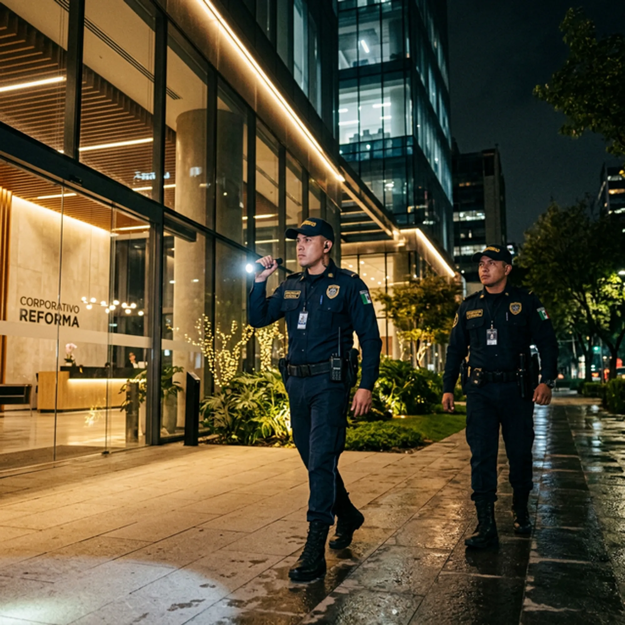 Guardias de élite protegiendo tu negocio